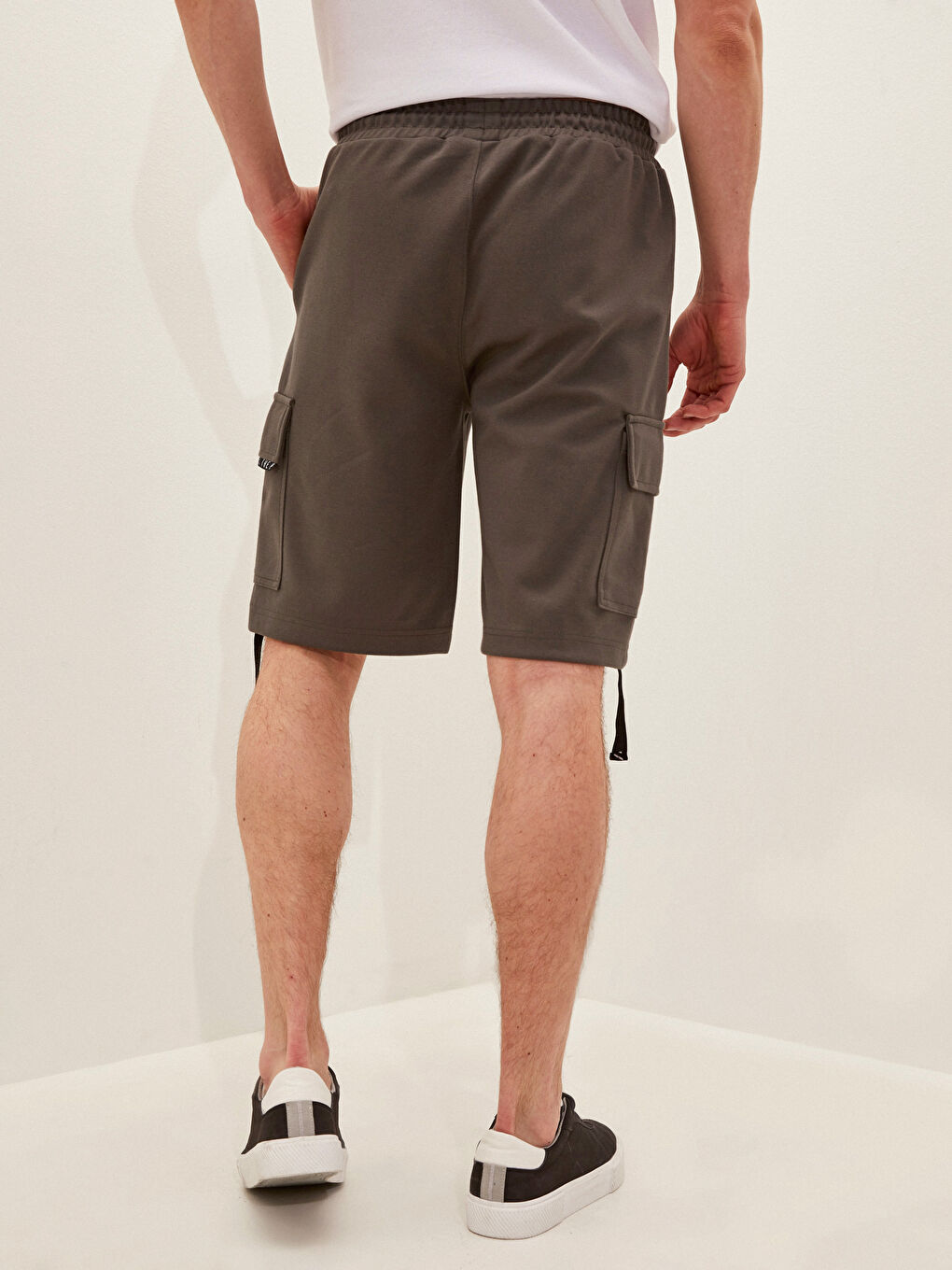 Шорты Мужские Вязаные Слим Фит-4