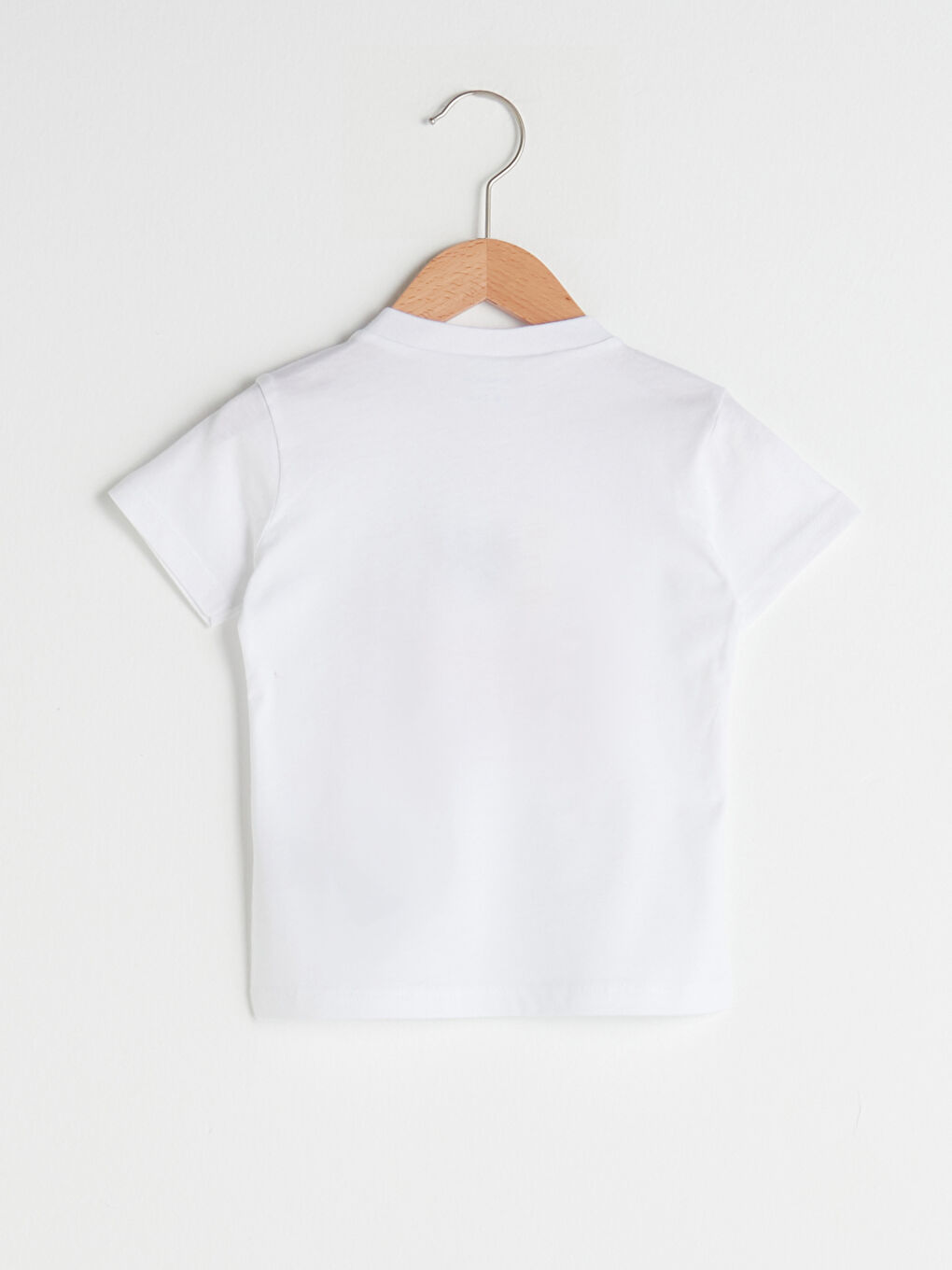 Crew Neck Short Sleeve Printed Cotton Baby Boy T-Shirt-1