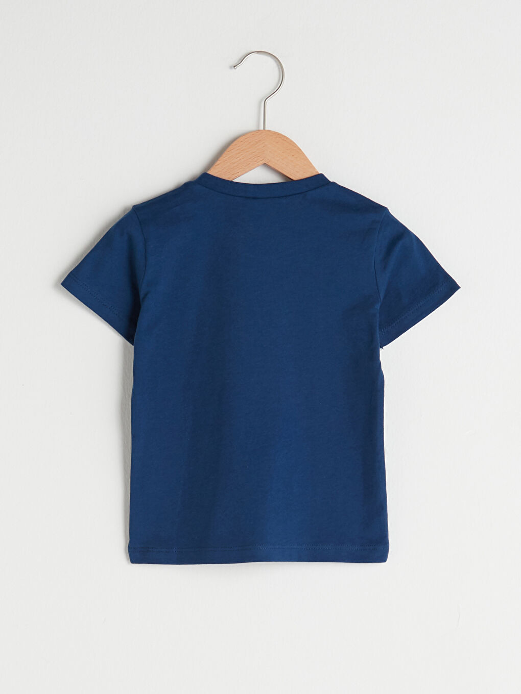 Crew Neck Short Sleeve Printed Cotton Baby Boy T-Shirt-1