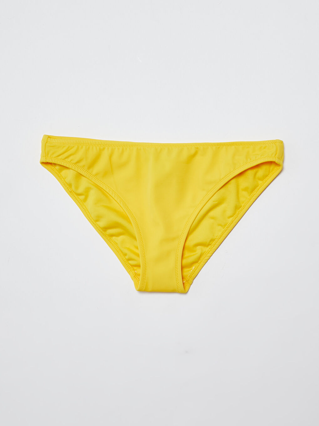 Sarı Kadın Düz Bikini Alt
