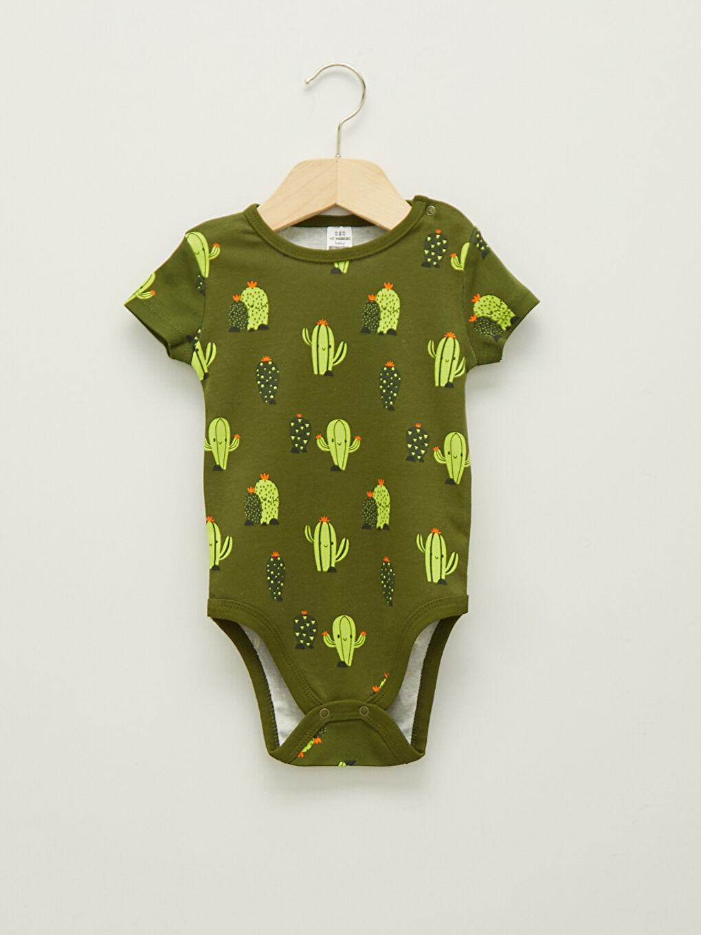 Body Bébé Unisexe Imprimé à Manches Courtes et Col Rond avec Fermeture à Pression, Lot de 2-3