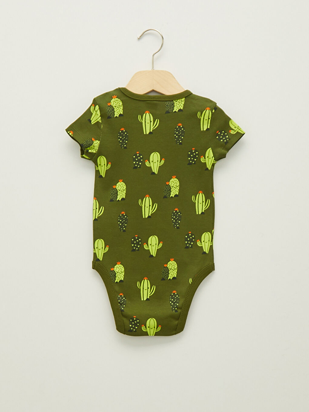 Body Bébé Unisexe Imprimé à Manches Courtes et Col Rond avec Fermeture à Pression, Lot de 2-4