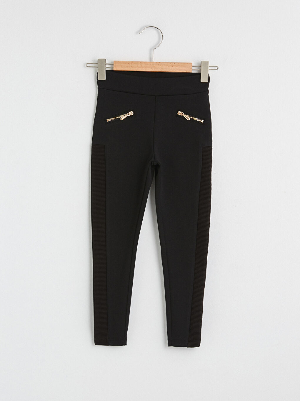 Siyah Kız Çocuk Uzun Tayt