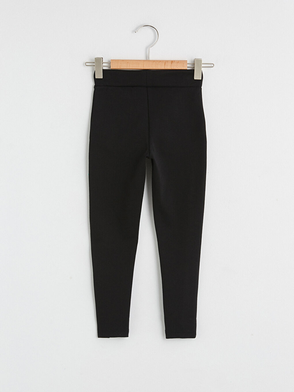 Siyah Kız Çocuk Uzun Tayt-1