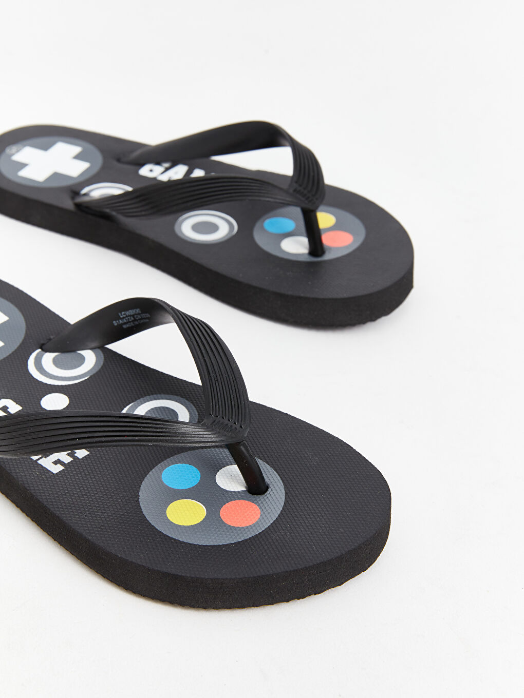 Принтті ұлдарға арналған жағажайға арналған жеңіл аяқ киім-3