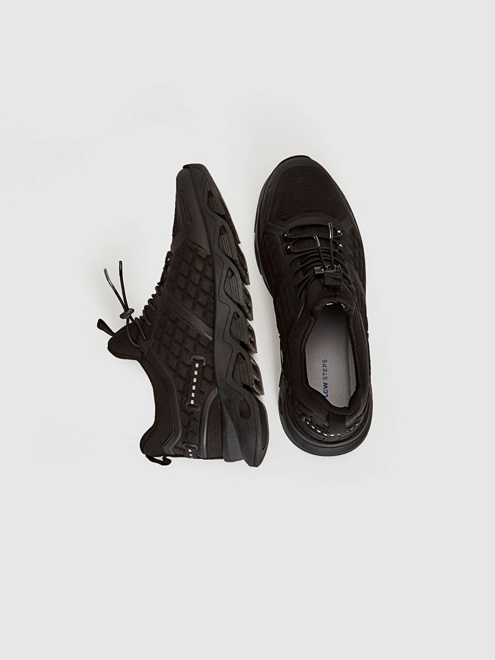 Siyah Erkek Günlük Spor Ayakkabı-2