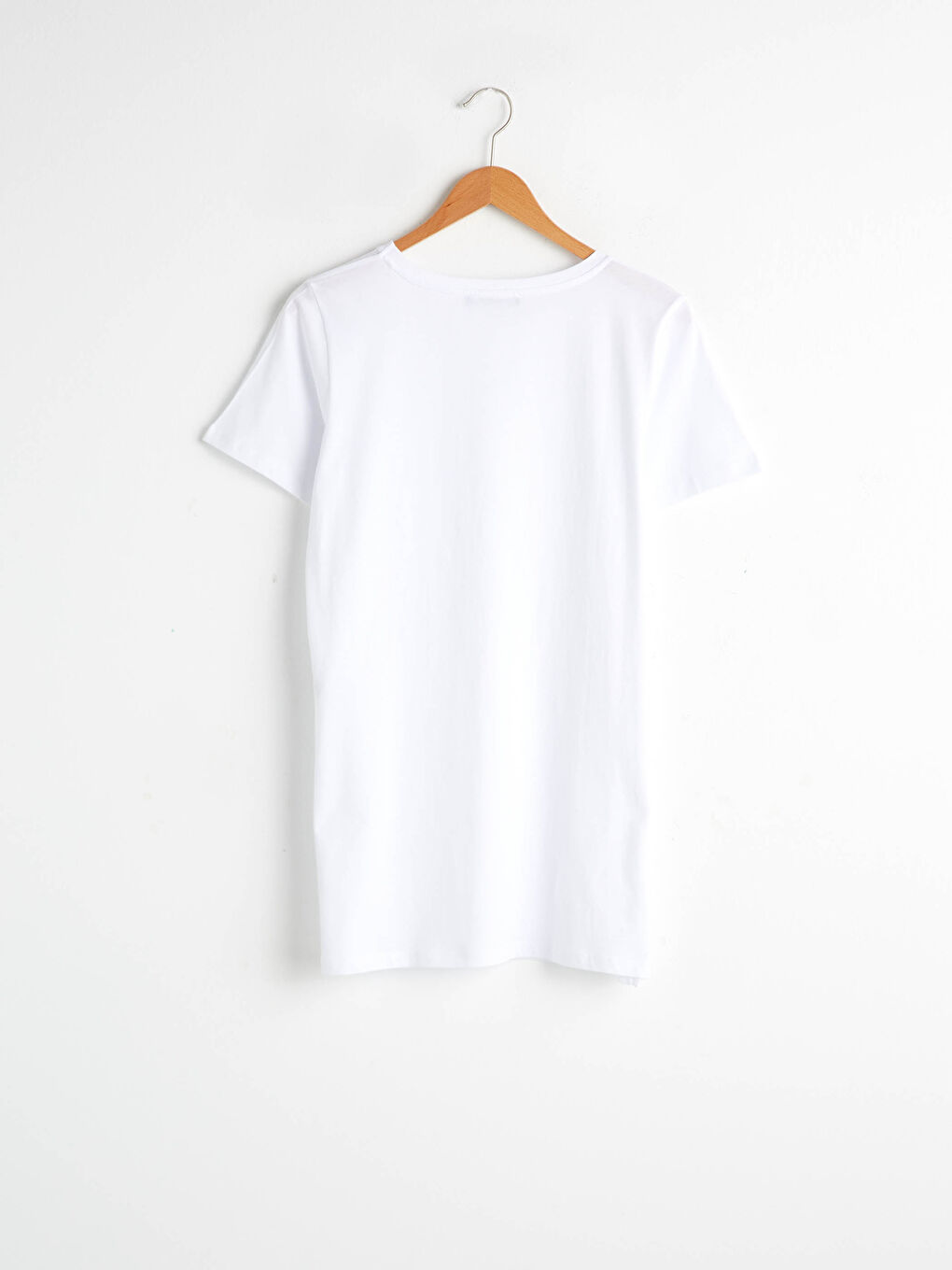 LCWAIKIKI Maternity T-Shirt für Schwangere aus Baumwolle mit V-Ausschnitt -S1AI84Z8-E5X