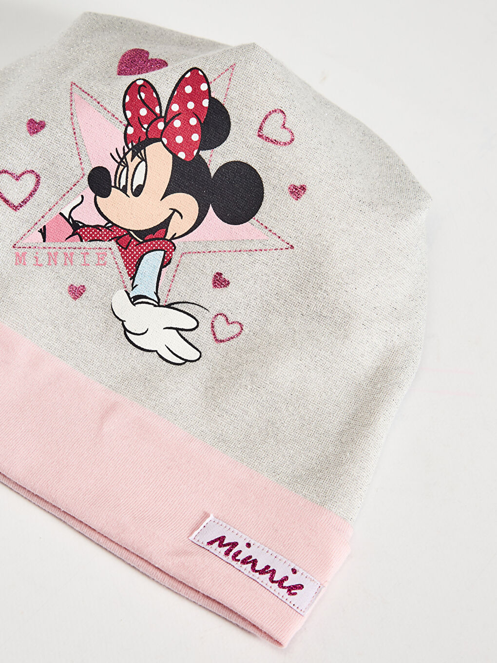 Girl's Minnie Mouse Printed Beret-1