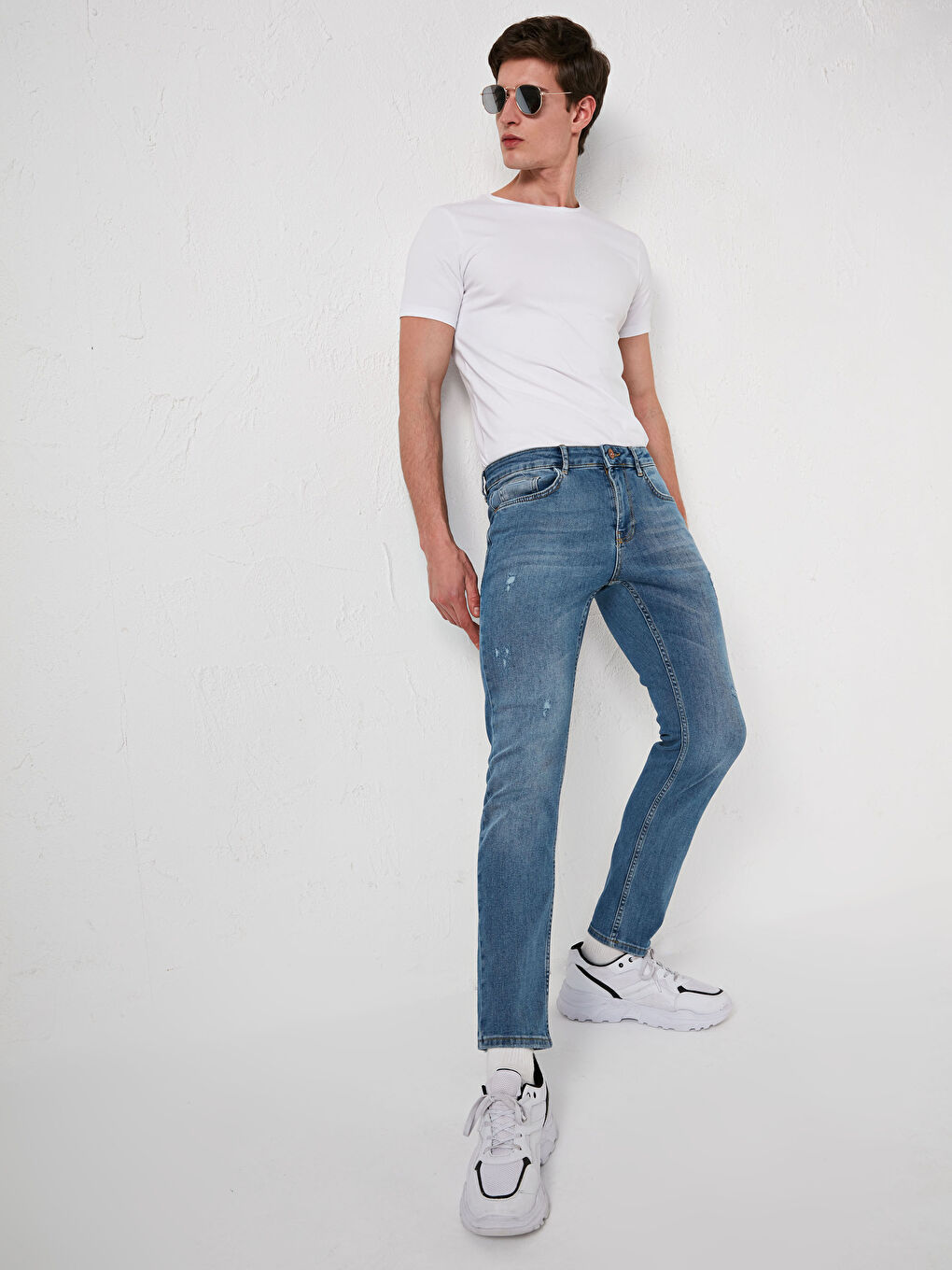 İndigo 750 Slim Fit Erkek Jean Pantolon-3