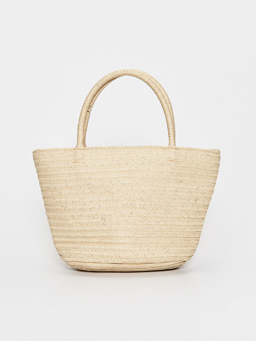 Соломенная сумка с помпонами для девочек-2