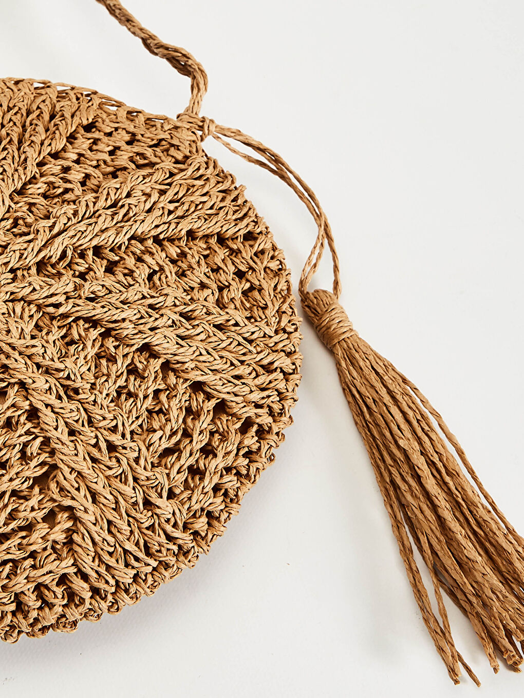 Geantă Crossbody din Paie pentru Femei-4