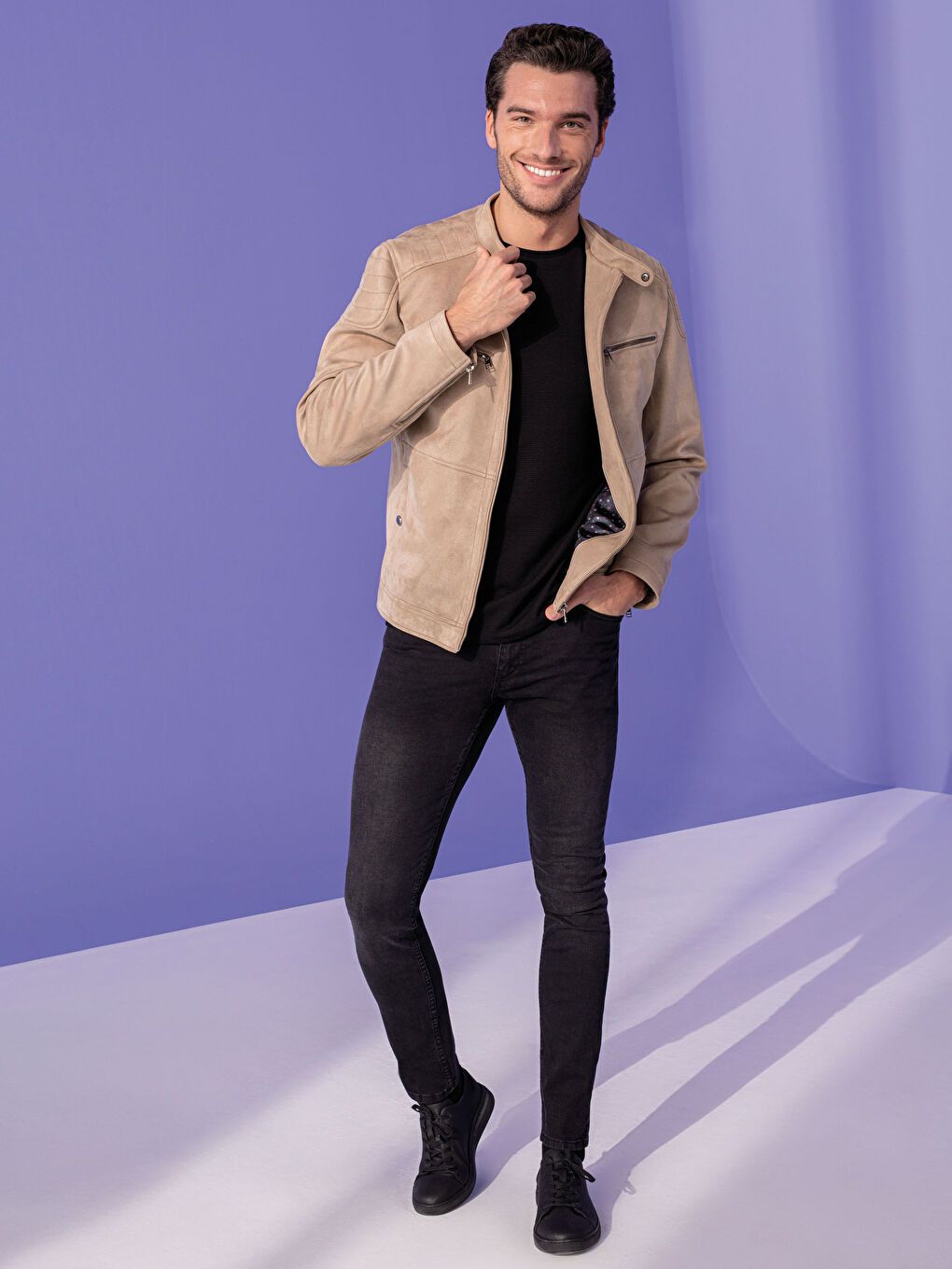 Gri 750 Slim Fit Erkek Jean Pantolon