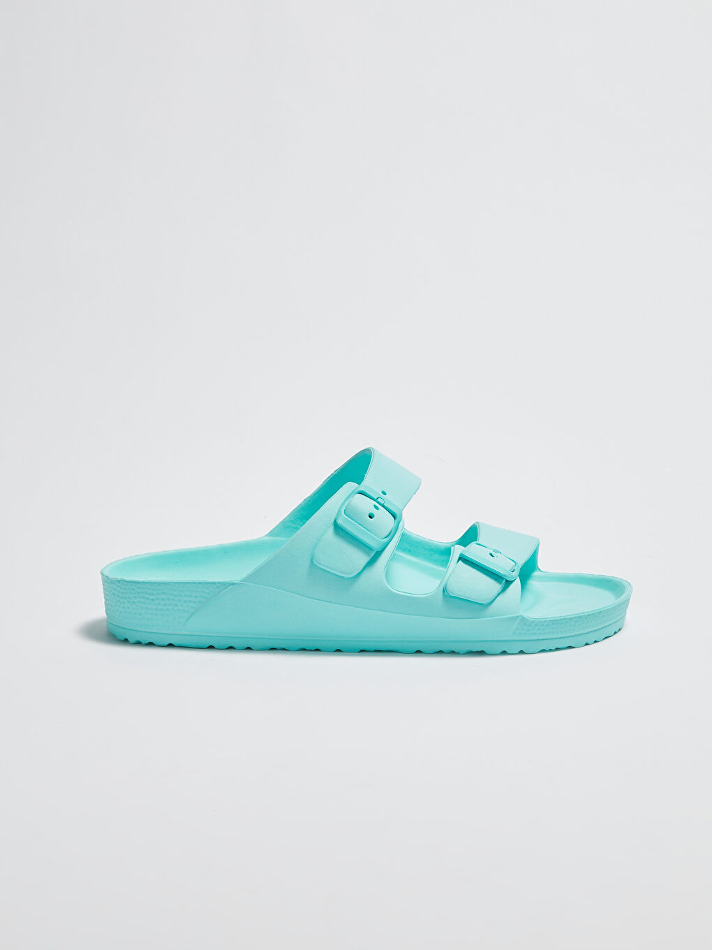 Yeşil Kadın Tokalı Plaj Terliği-3