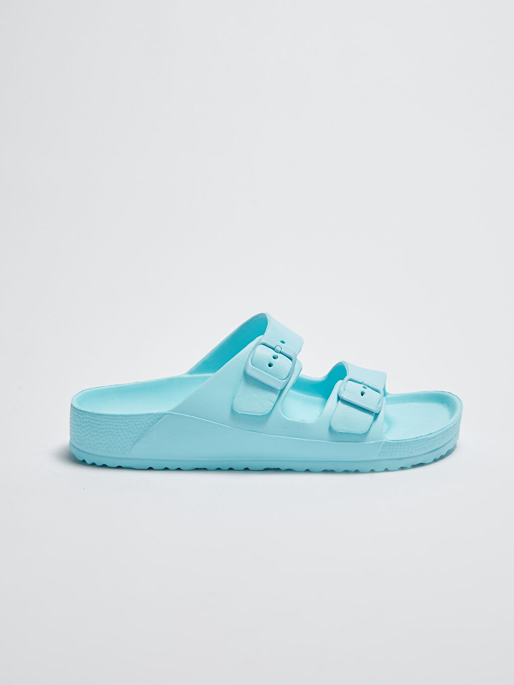 Women's Buckled Beach Slippers-1