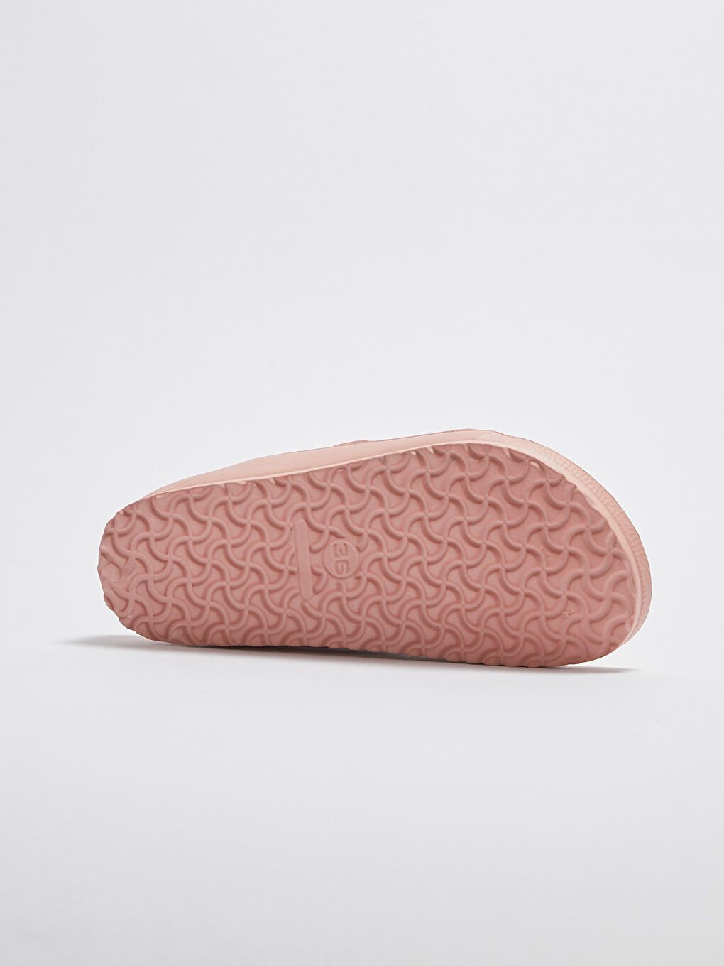 Pembe Kadın Tokalı Plaj Terliği-3