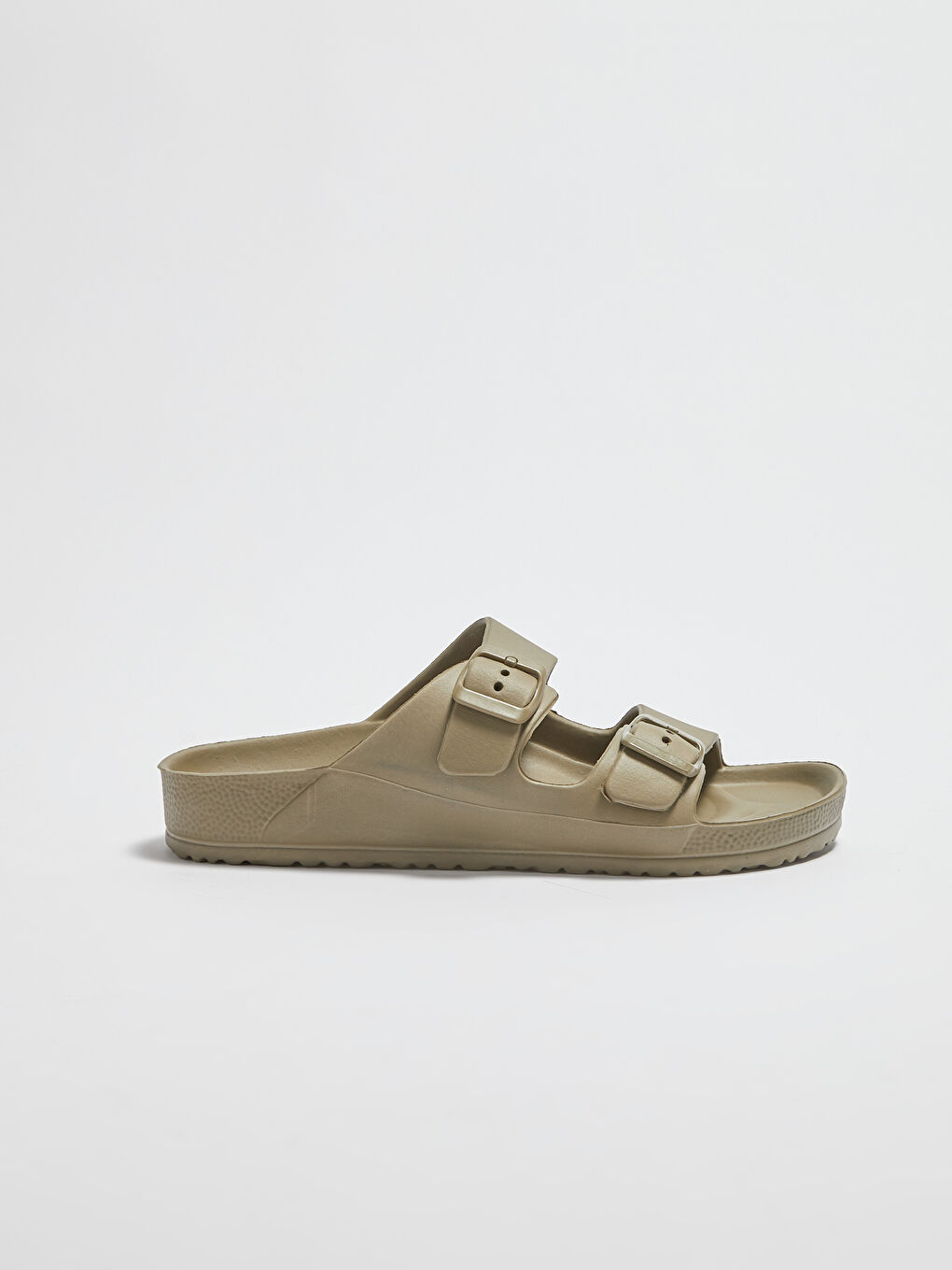 Yeşil Kadın Tokalı Plaj Terliği-3