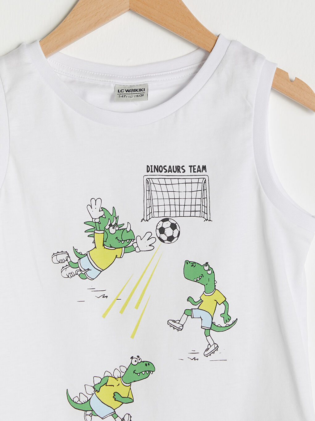 T-Shirt Athlétique Garçon En Coton Imprimé À Col Rond-2