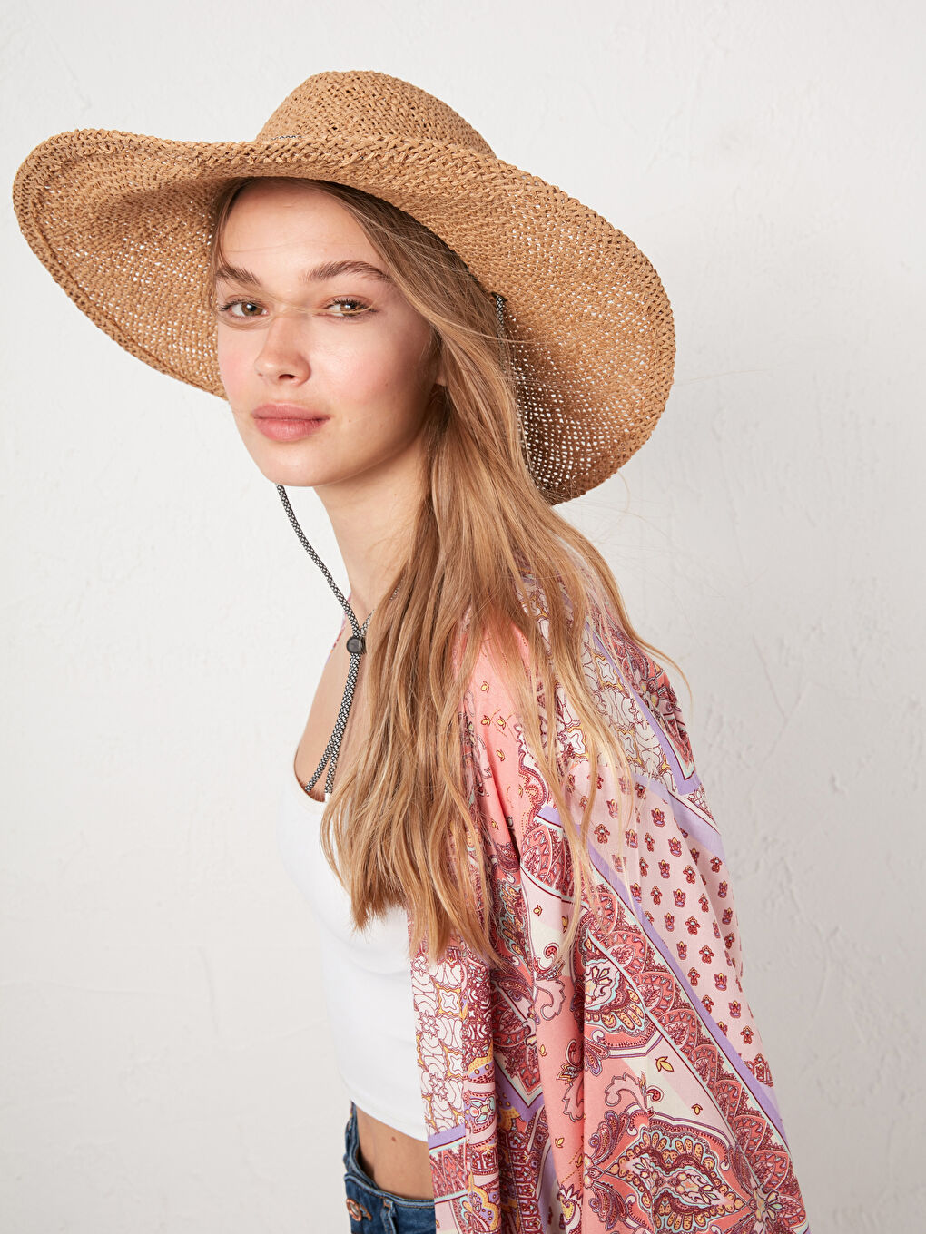 Kadın Hasır Şapka