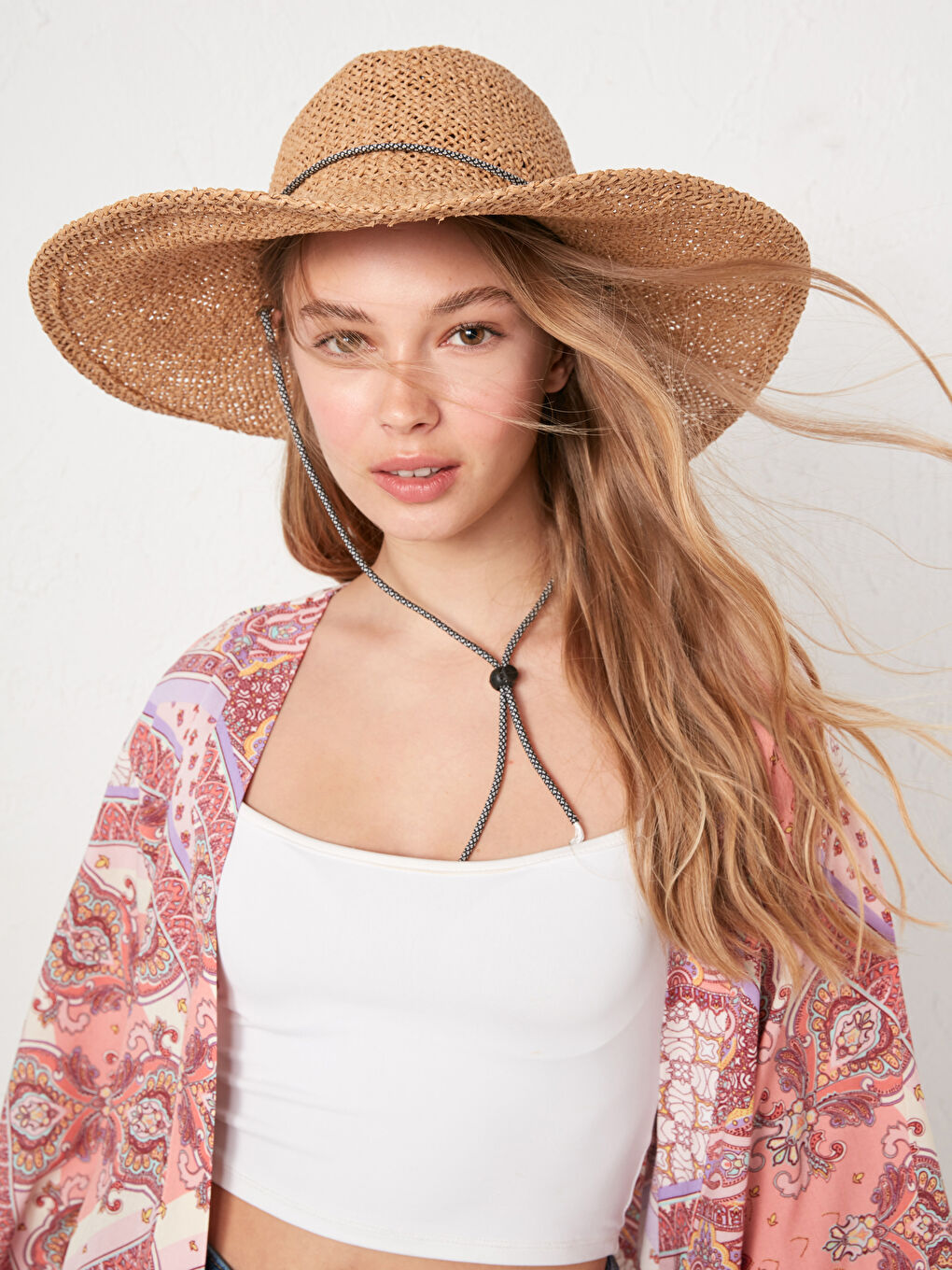 Kadın Hasır Şapka-2