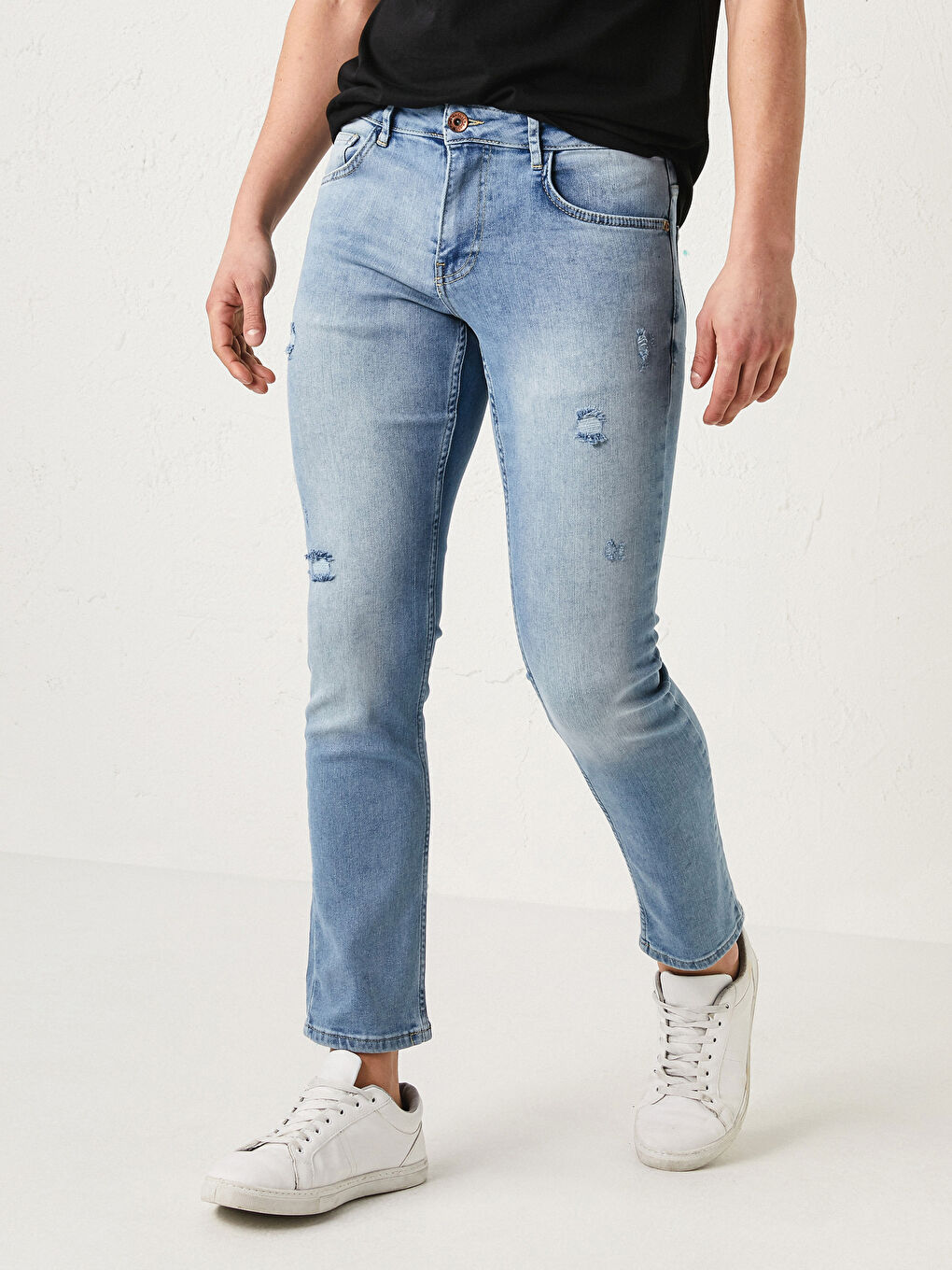 İndigo 750 Slim Fit Erkek Jean Pantolon-2