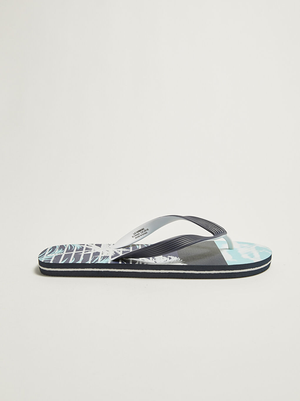 Printed Flip Flops Men's Beach Slippers-1