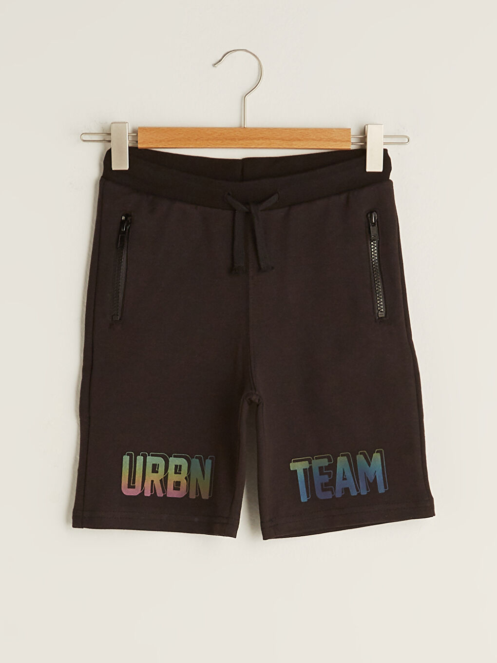 Ұлдарға арналған эластикалық белді принтті бермуд шолақ шалбар