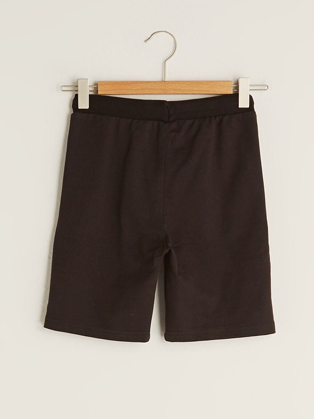 Ұлдарға арналған эластикалық белді принтті бермуд шолақ шалбар-1