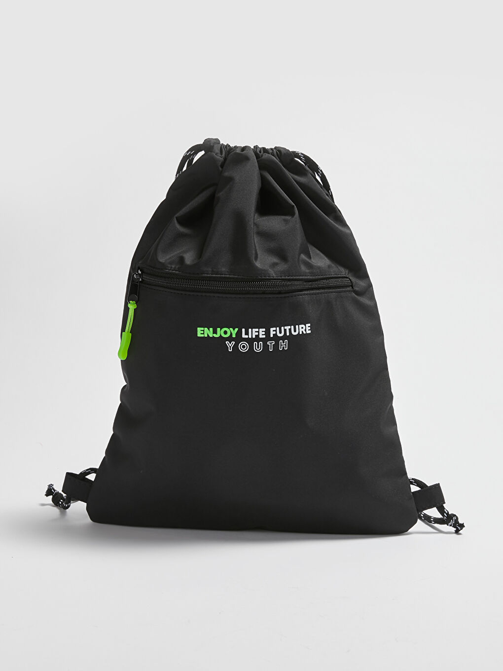 Boy's Letter Printed Drawstring Backpack -S1AO52Z4-E0N
