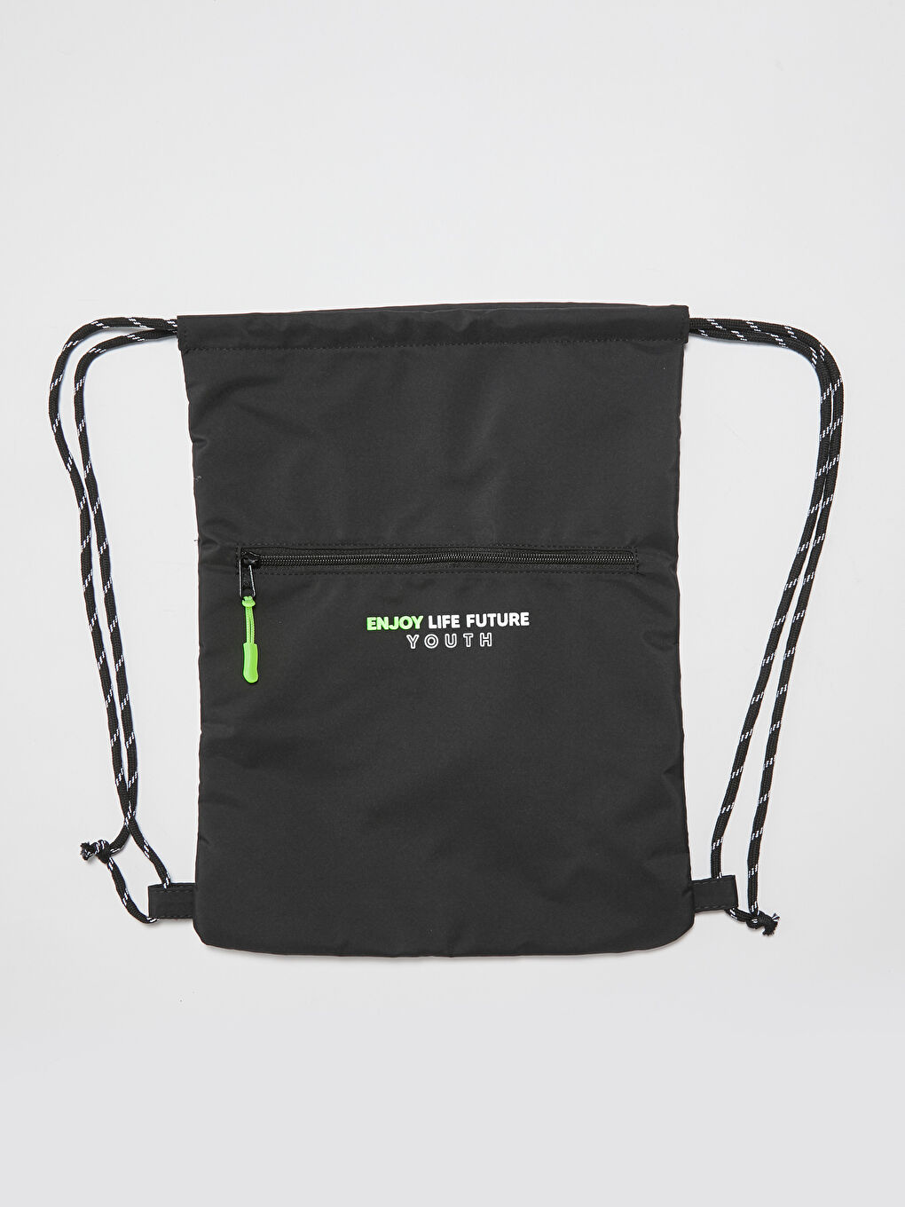 Boy's Letter Printed Drawstring Backpack -S1AO52Z4-E0N