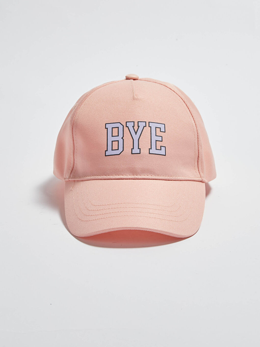 قبعة بنات بطباعة شعار - قطعتين-1