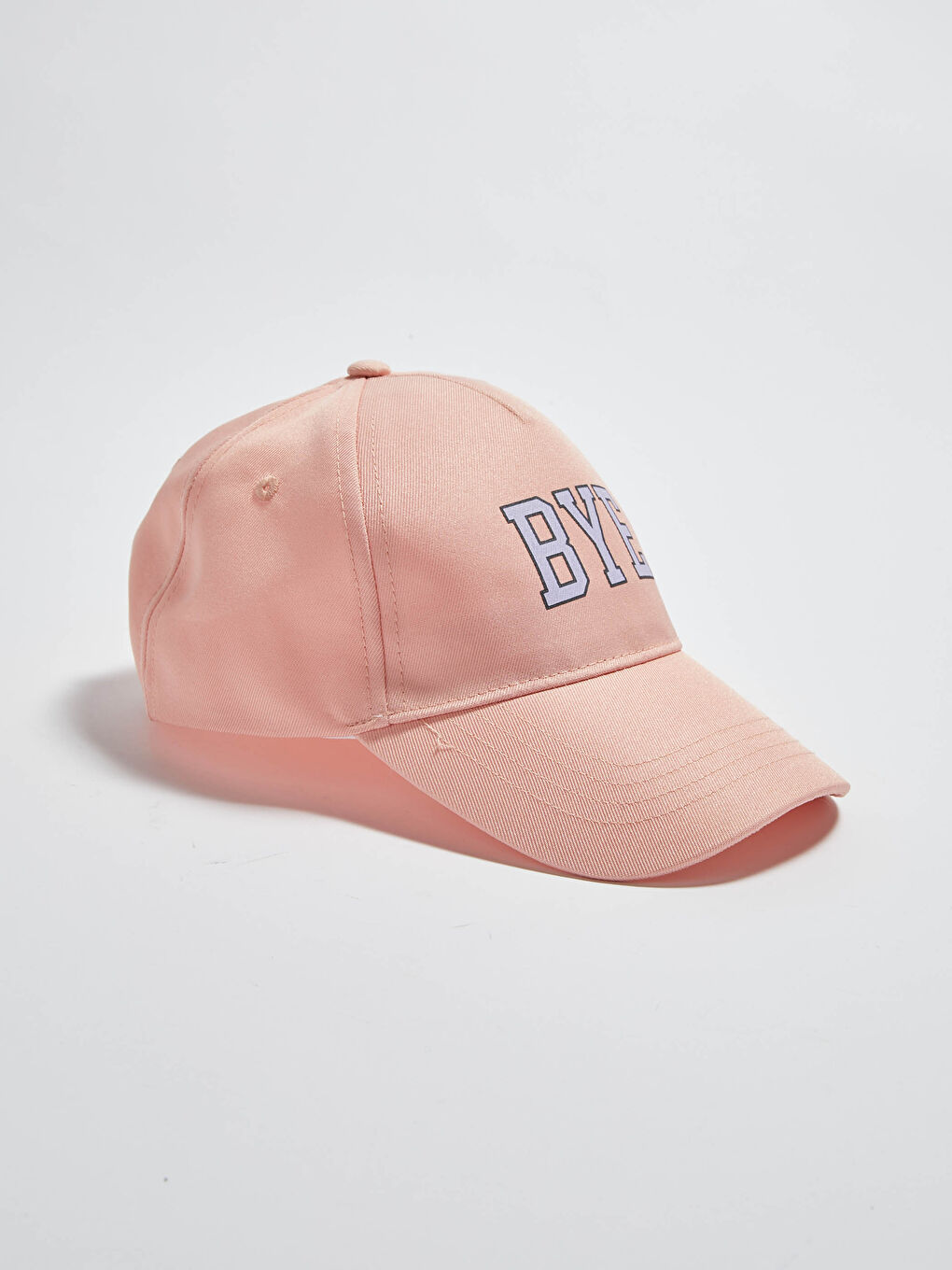 قبعة بنات بطباعة شعار - قطعتين-2