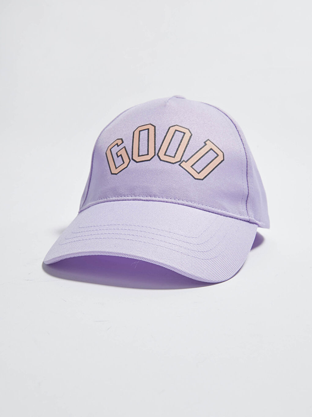 قبعة بنات بطباعة شعار - قطعتين-6