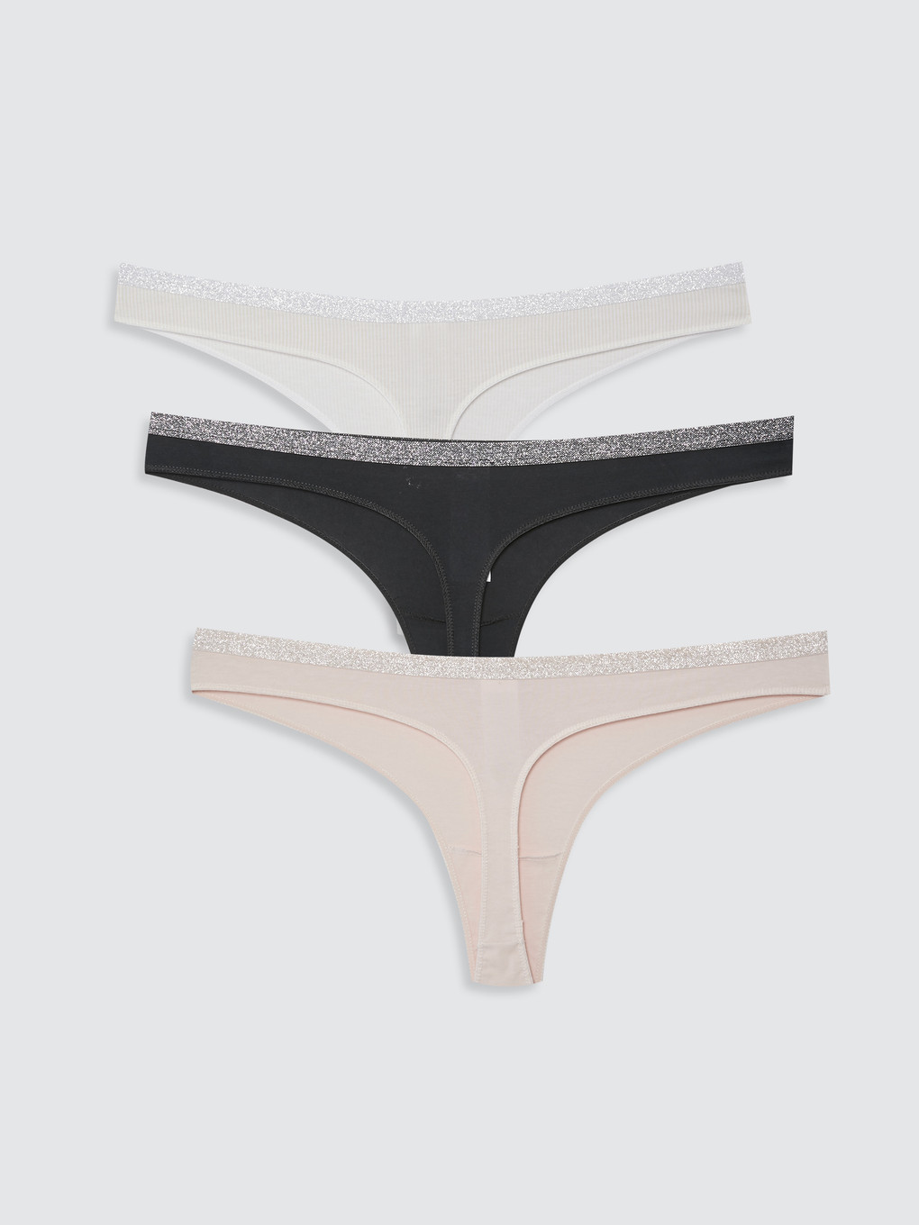 ピンキーページ LCW DREAM Plain Thong Knickers 3-pack - S1AR26Z8-G4V | LC Waikiki