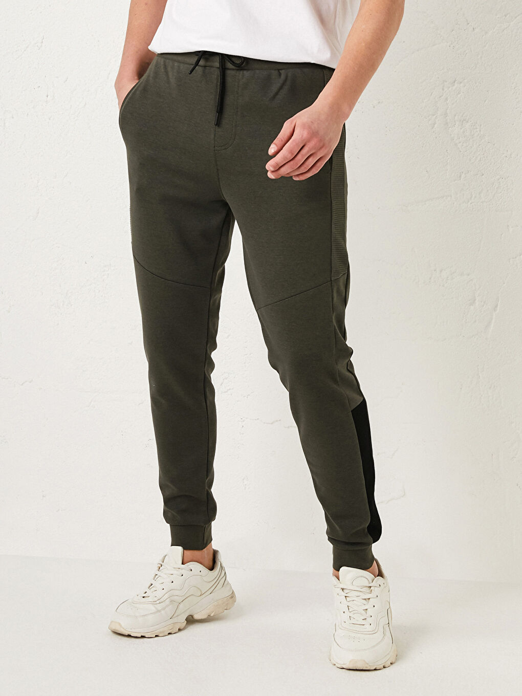 Тънък фит Спортни панталони за мъже-2