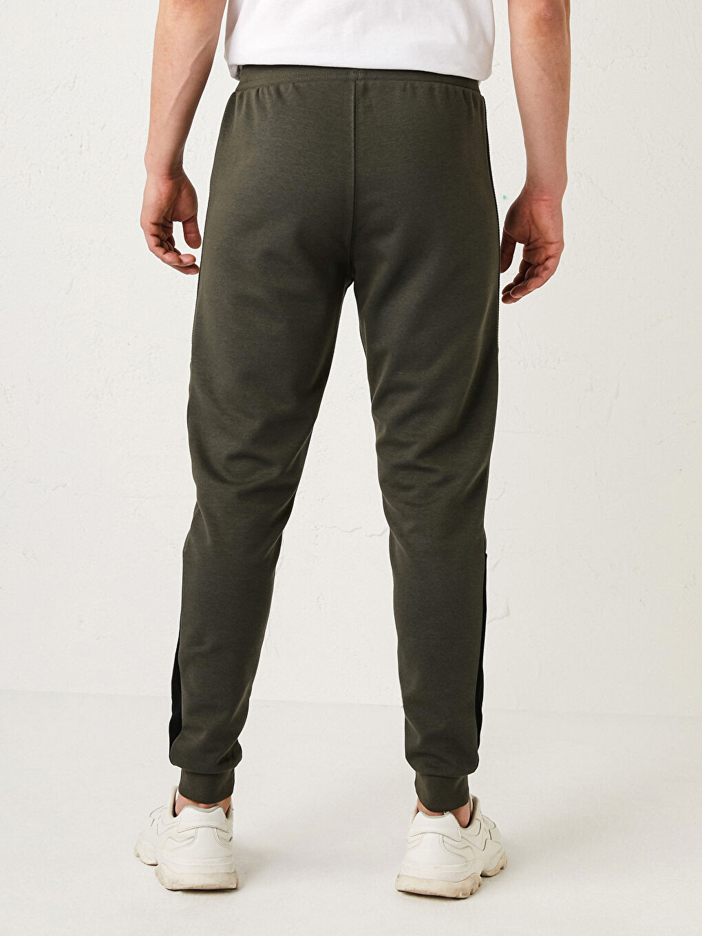 Тънък фит Спортни панталони за мъже-3