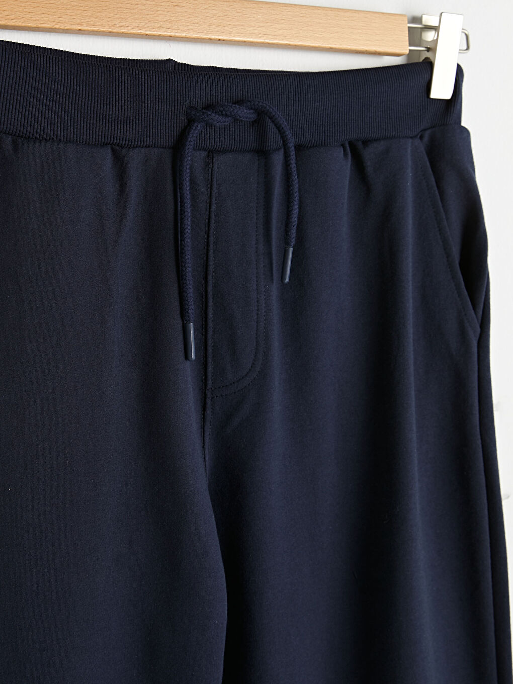 Lacivert Slim Fit Erkek Eşofman Altı-6