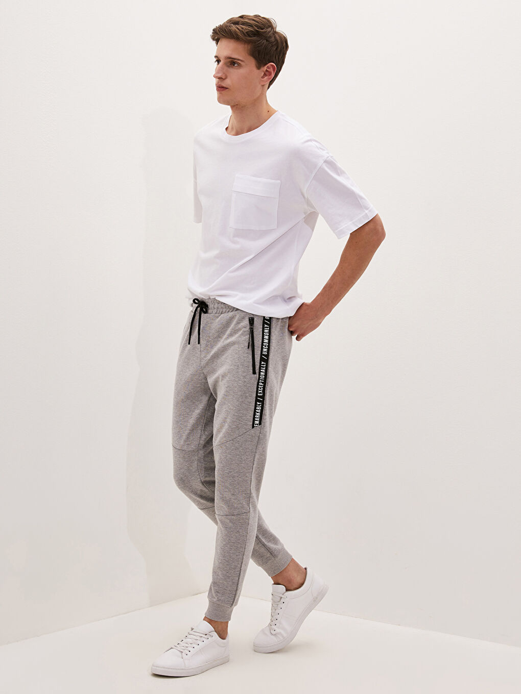 Pantaloni de trening Slim Fit pentru Bărbați-1