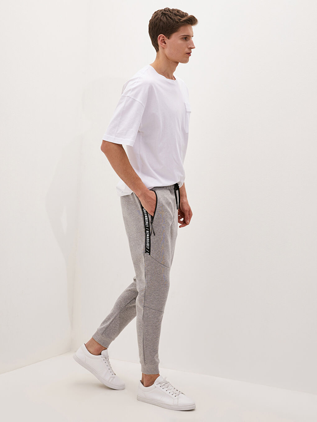 Pantaloni de trening Slim Fit pentru Bărbați-2
