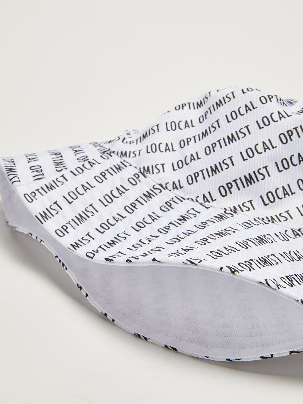 Bej Çift Taraflı Kadın Bucket Şapka-5