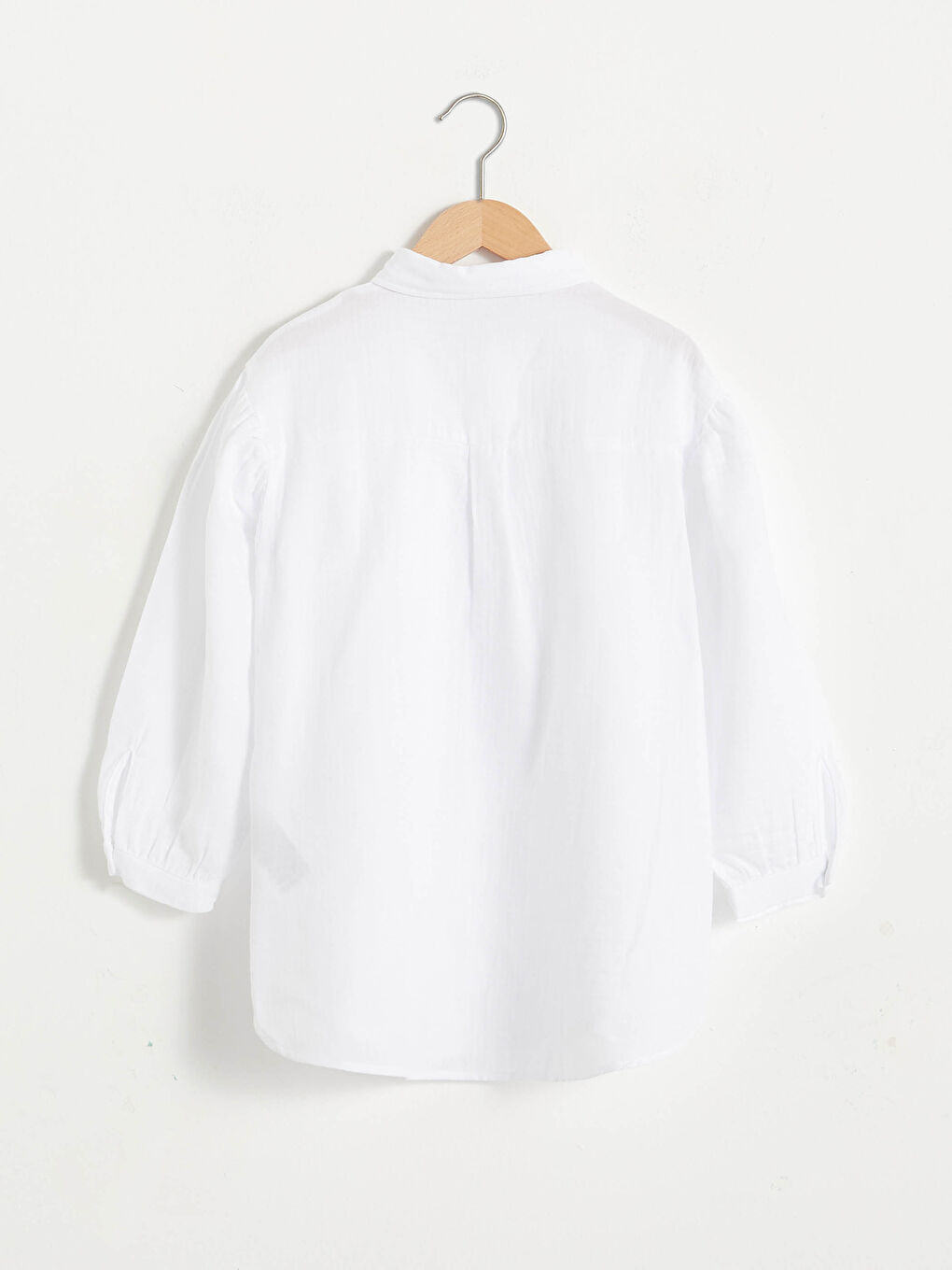 Chemise en popeline pour fille-1