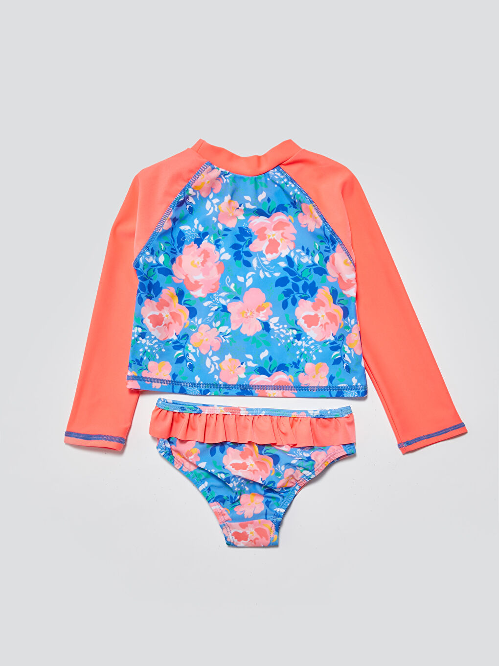 Crew Neck Long Sleeve Printed Baby Girl Bikini -S1AV62Z1-LQQ