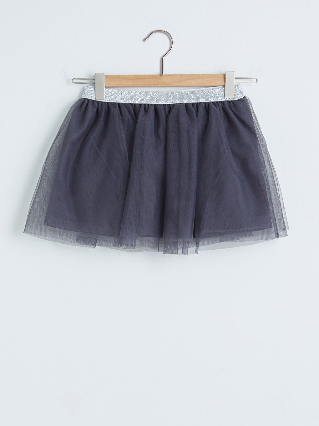 Girl's Tutu Ballet Skirt With A Silvery Elastic Waist -S1AY79Z4-HGV