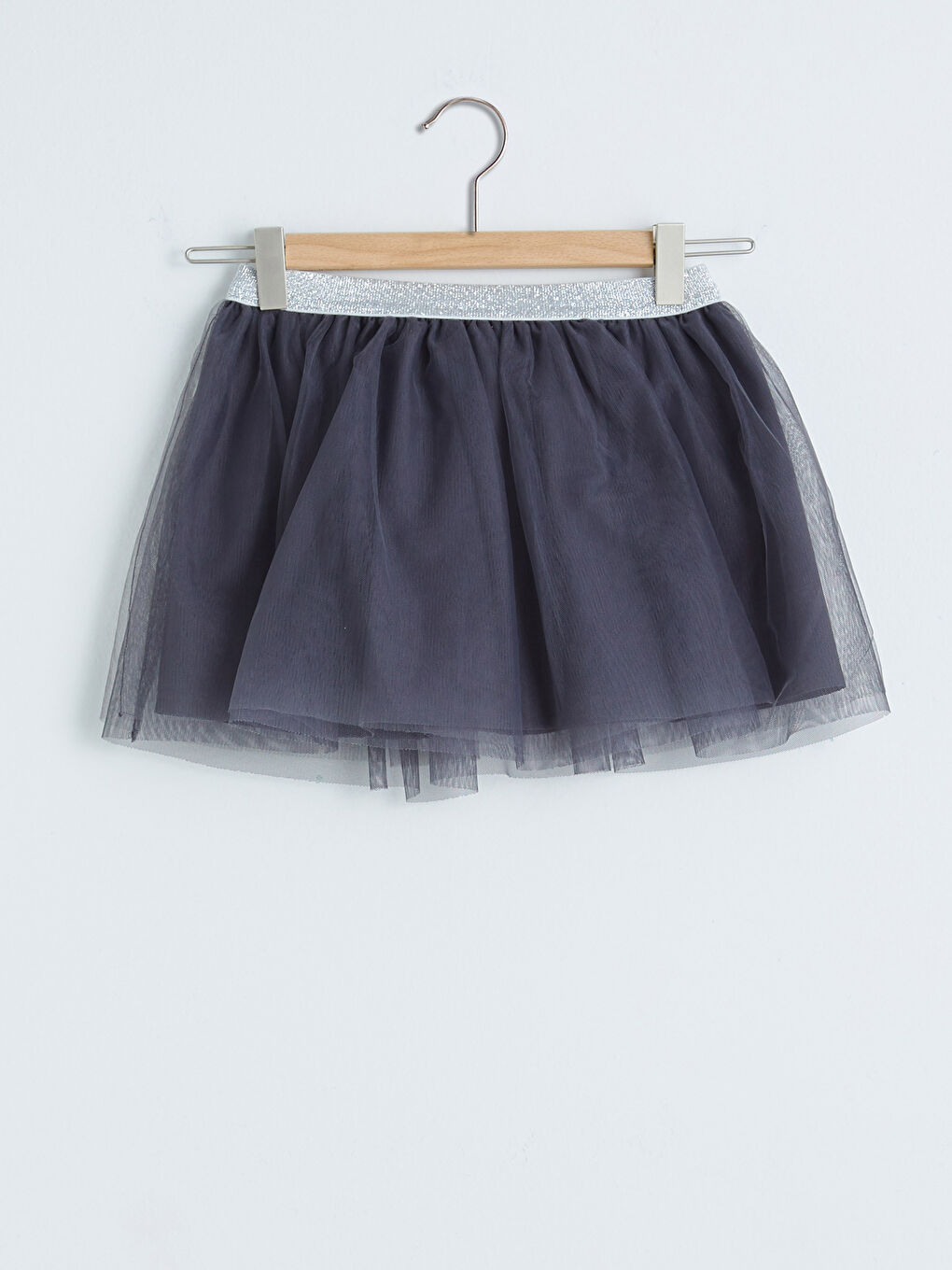 Girl's Tutu Ballet Skirt With A Silvery Elastic Waist -S1AY79Z4-HGV