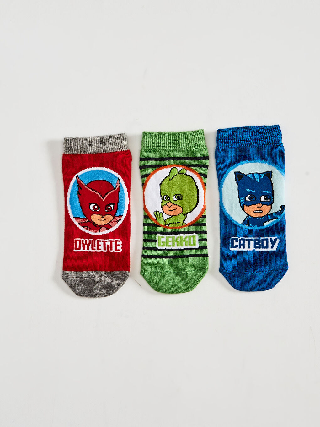 3-pack Boy’s Pj Masks Trainer Socks