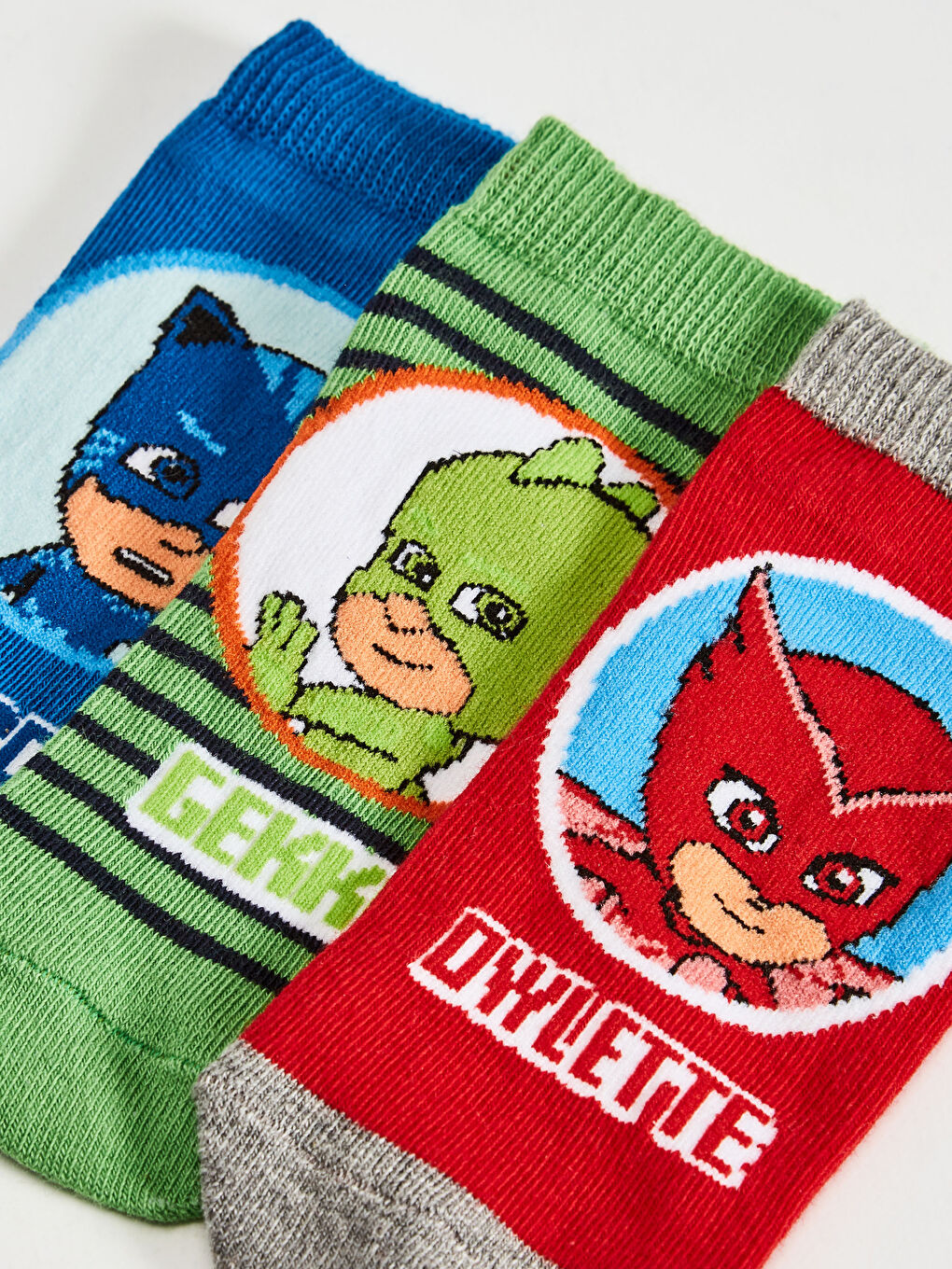 3-pack Boy’s Pj Masks Trainer Socks-1