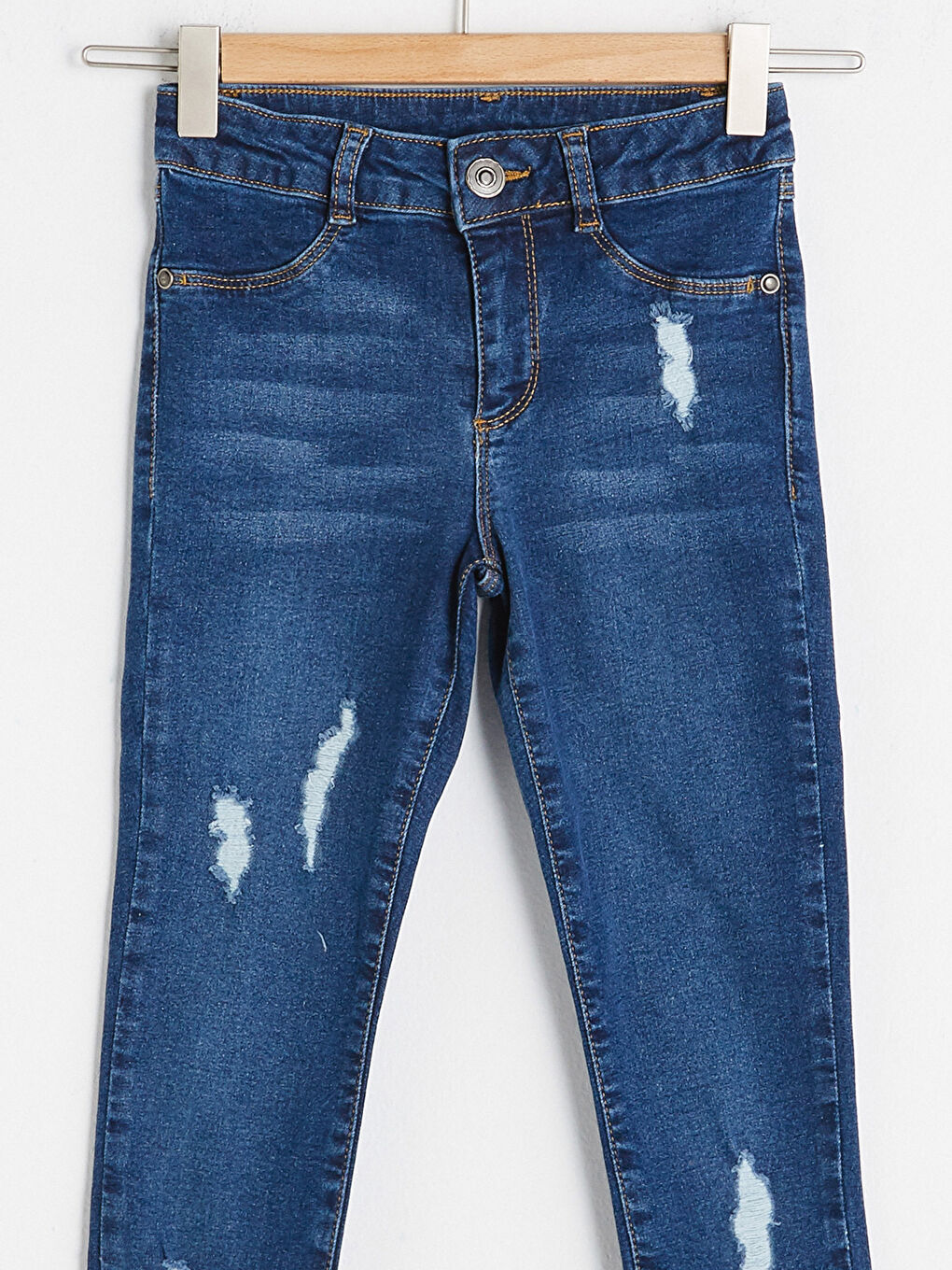 İndigo Kız Çocuk Skinny Jean Pantolon-3