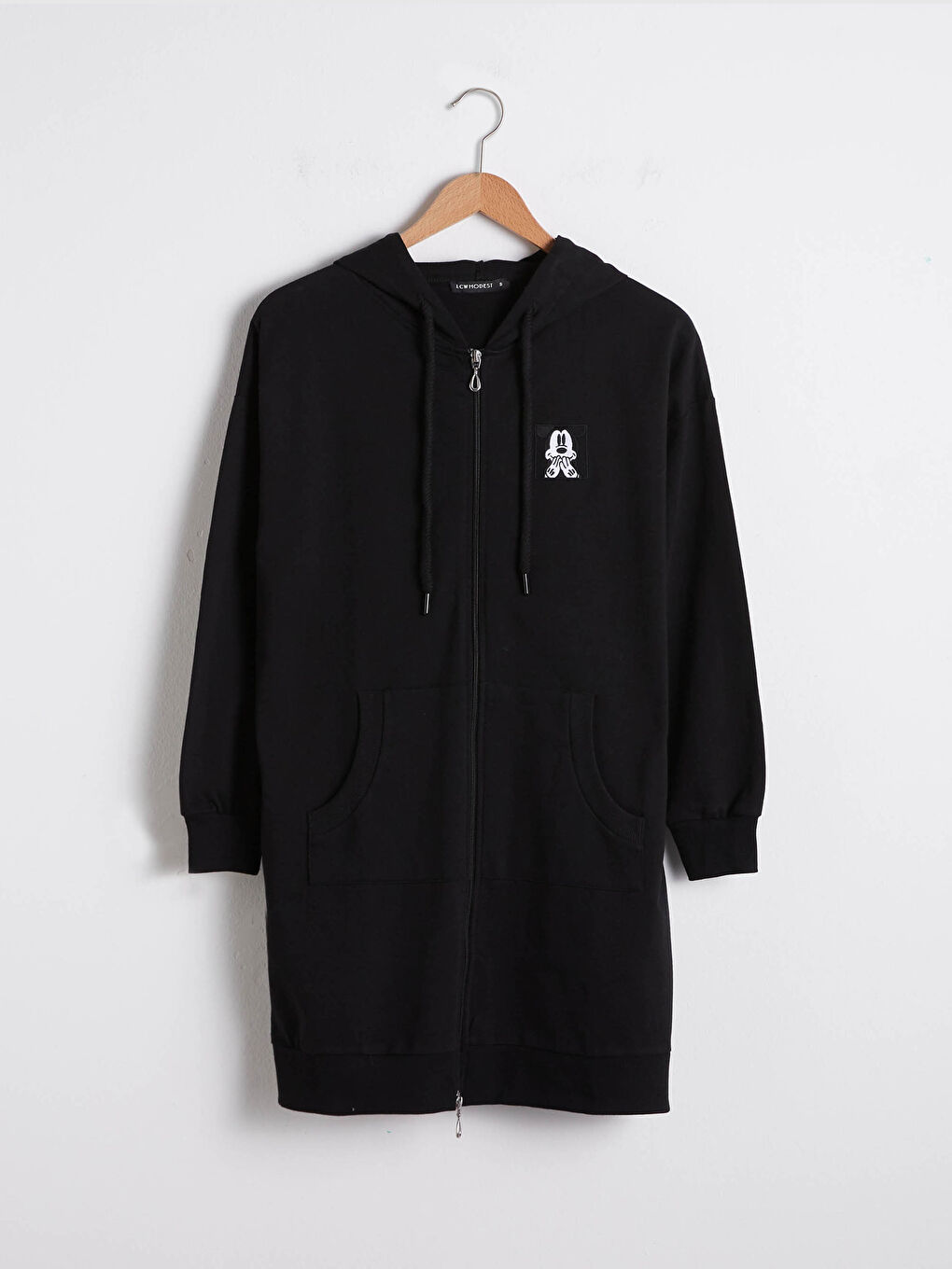 Mickey Mouse Printed Sports Cardigan With Hood-5