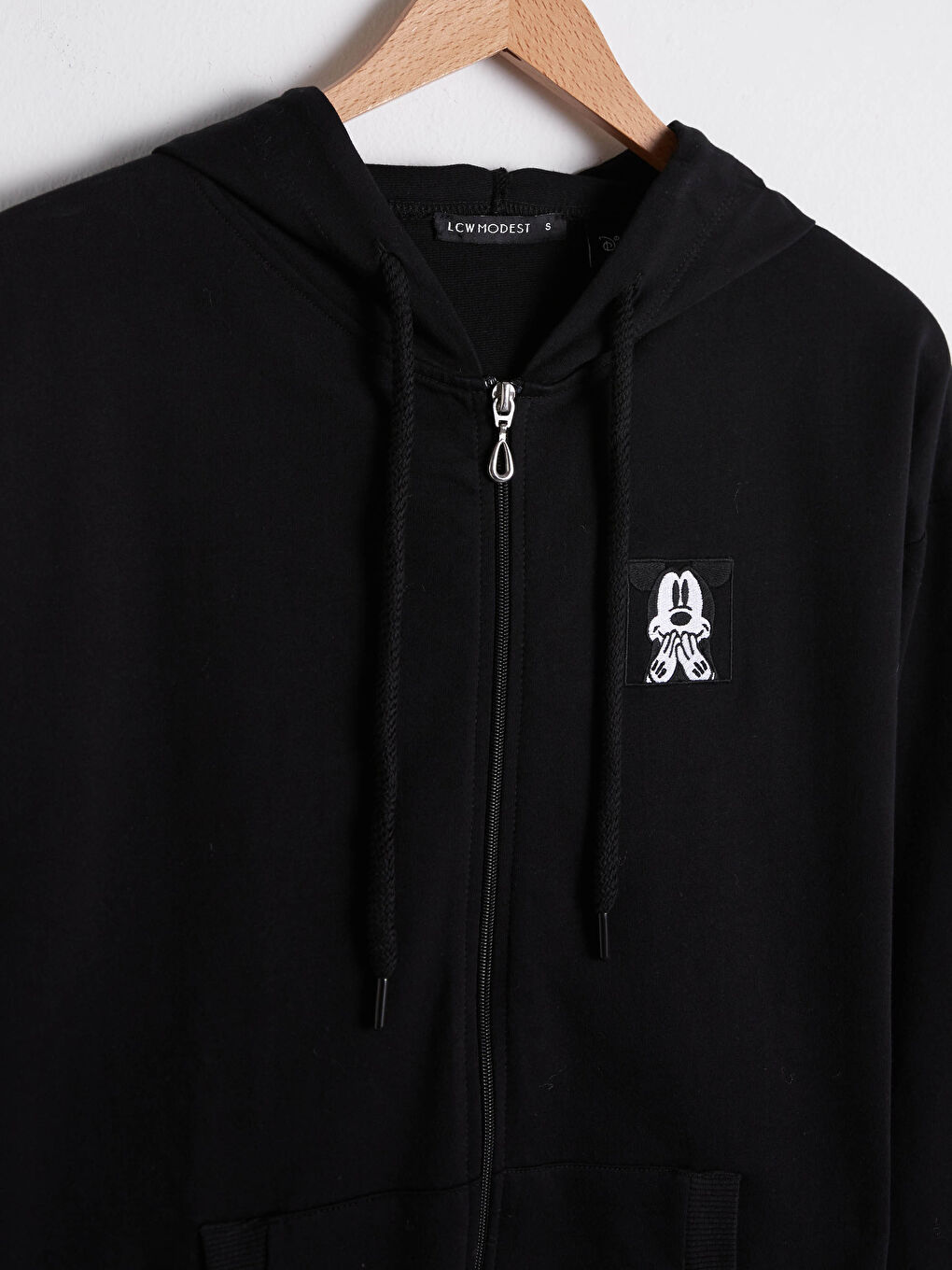 Mickey Mouse Printed Sports Cardigan With Hood-7