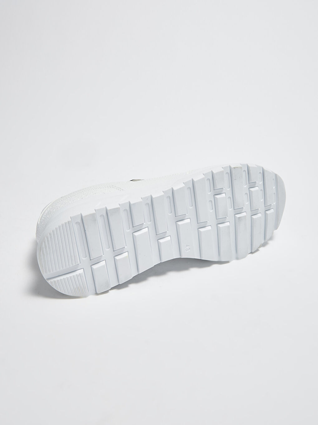 Beyaz Bağcıklı Erkek Spor Ayakkabı-2