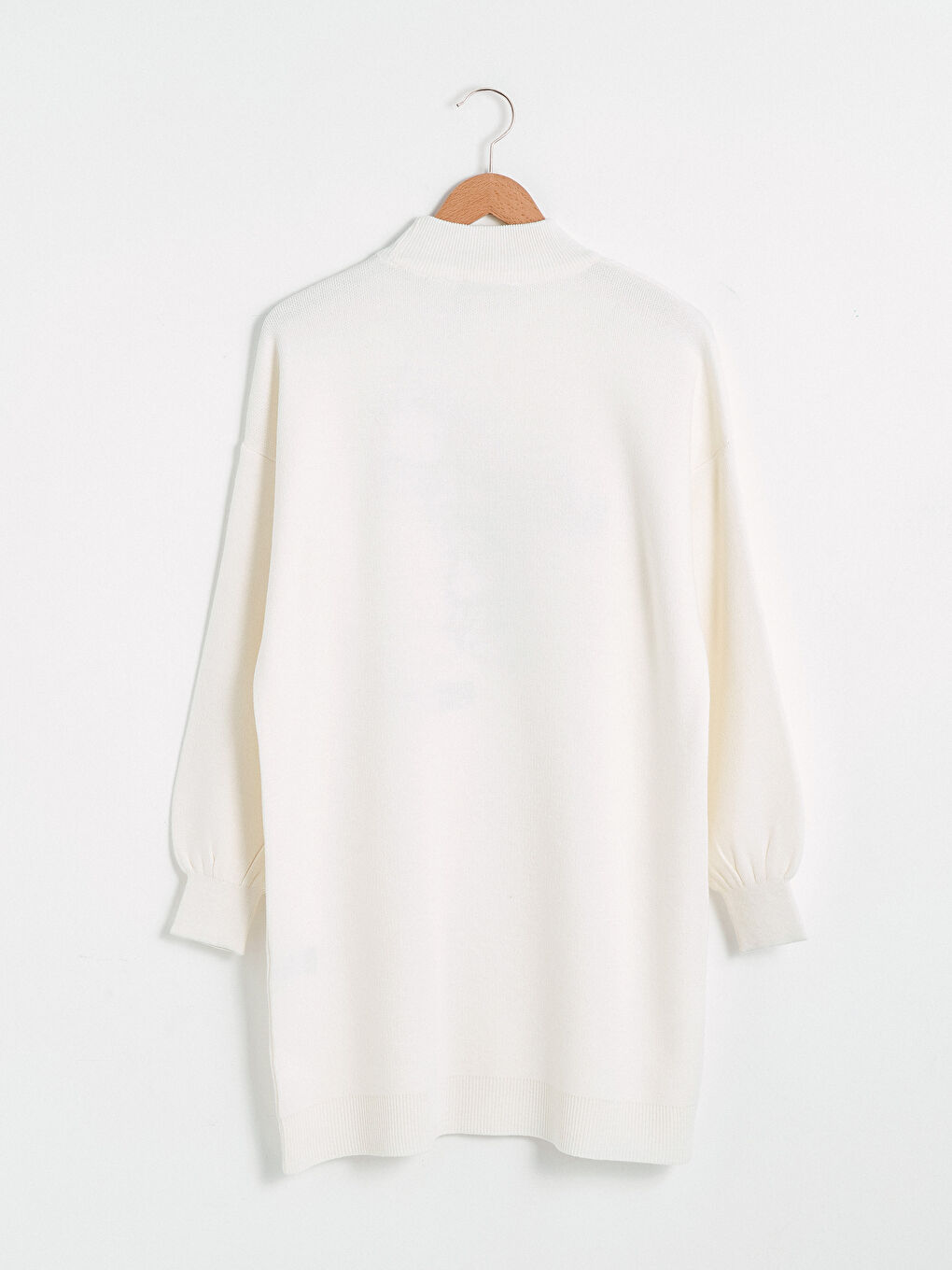 Half Turtleneck Mickey Mouse Printed Long Sleeve Women's Tunic-7